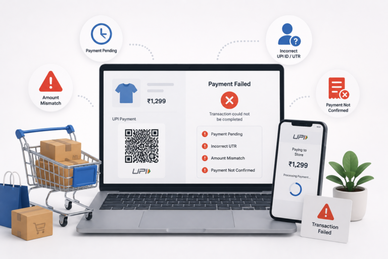 6 Common UPI Payment Problems in Indian E-commerce (And How to Fix Them)